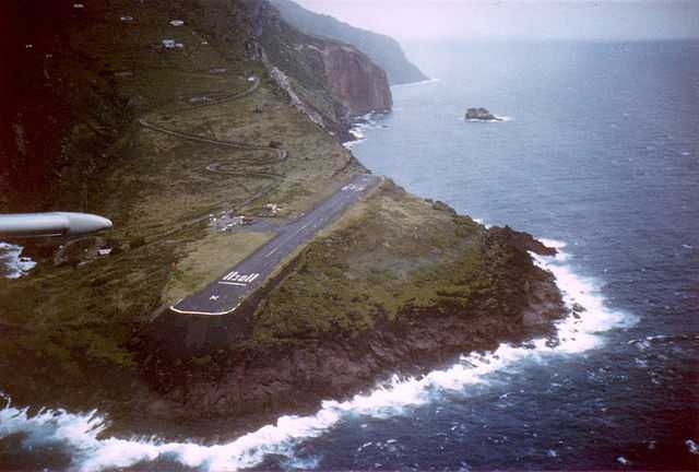 Aeropuerto más pequeño del mundo, Saba