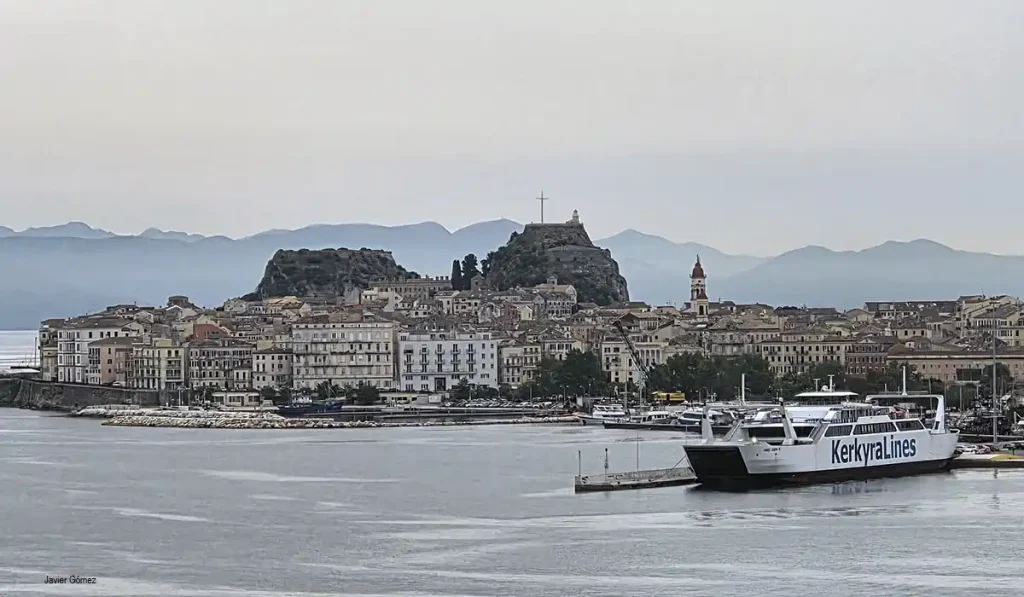 Corfú desde el puerto