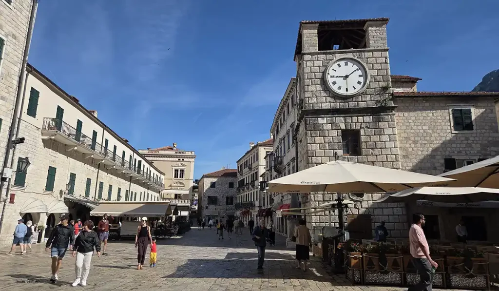 Torre del Reloj en Kotor